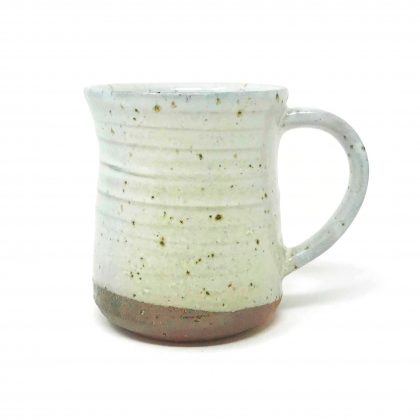 Mug Cup (White) by Takuya Kawajiri