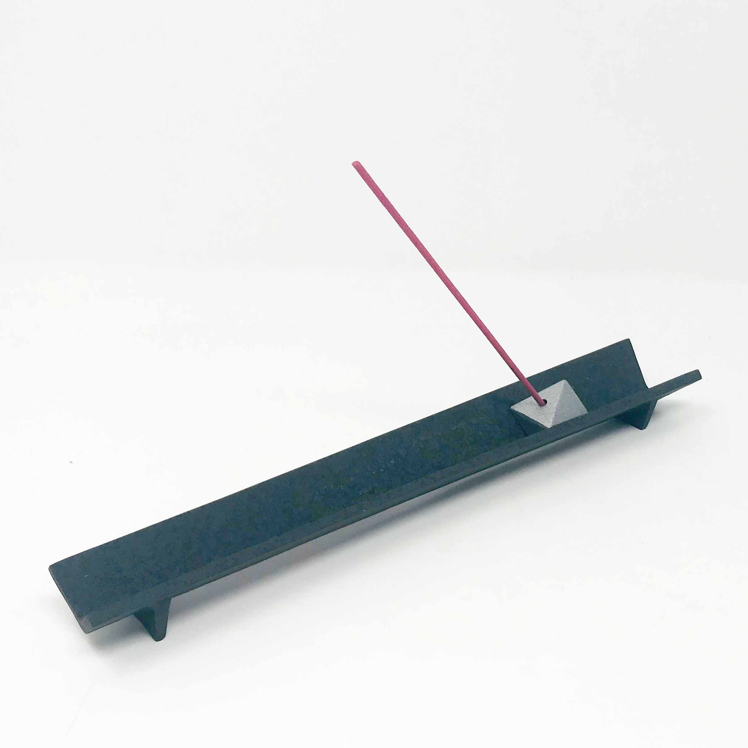 Incense Stand – CAST IRON – Angled Tray