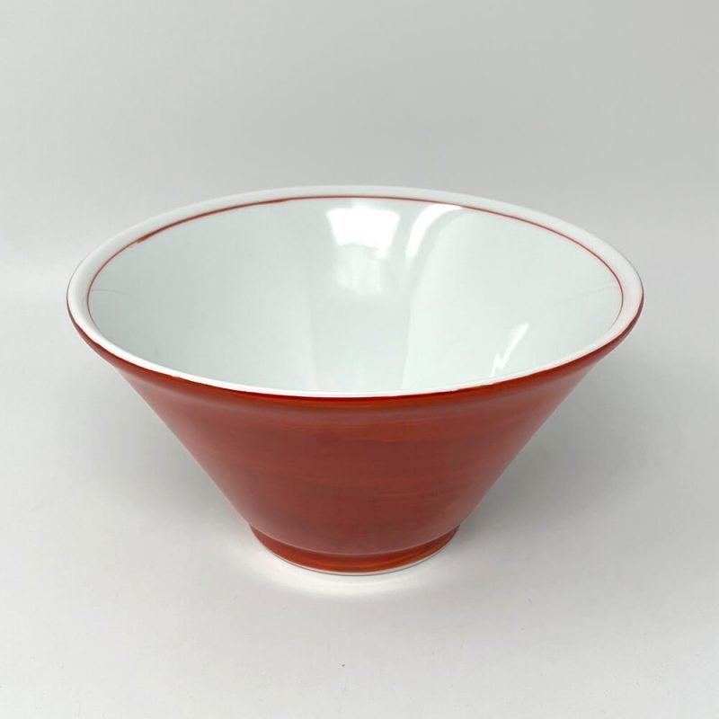Ramen Bowl Red (7.5″D)