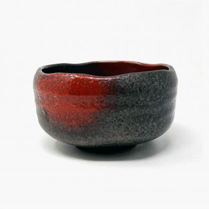 Black and Red Matcha Bowl