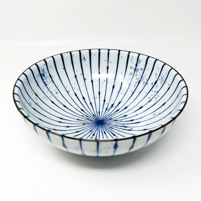 Shallow Bowl Fukizumi Tokusa (8.75"D) - Image 8