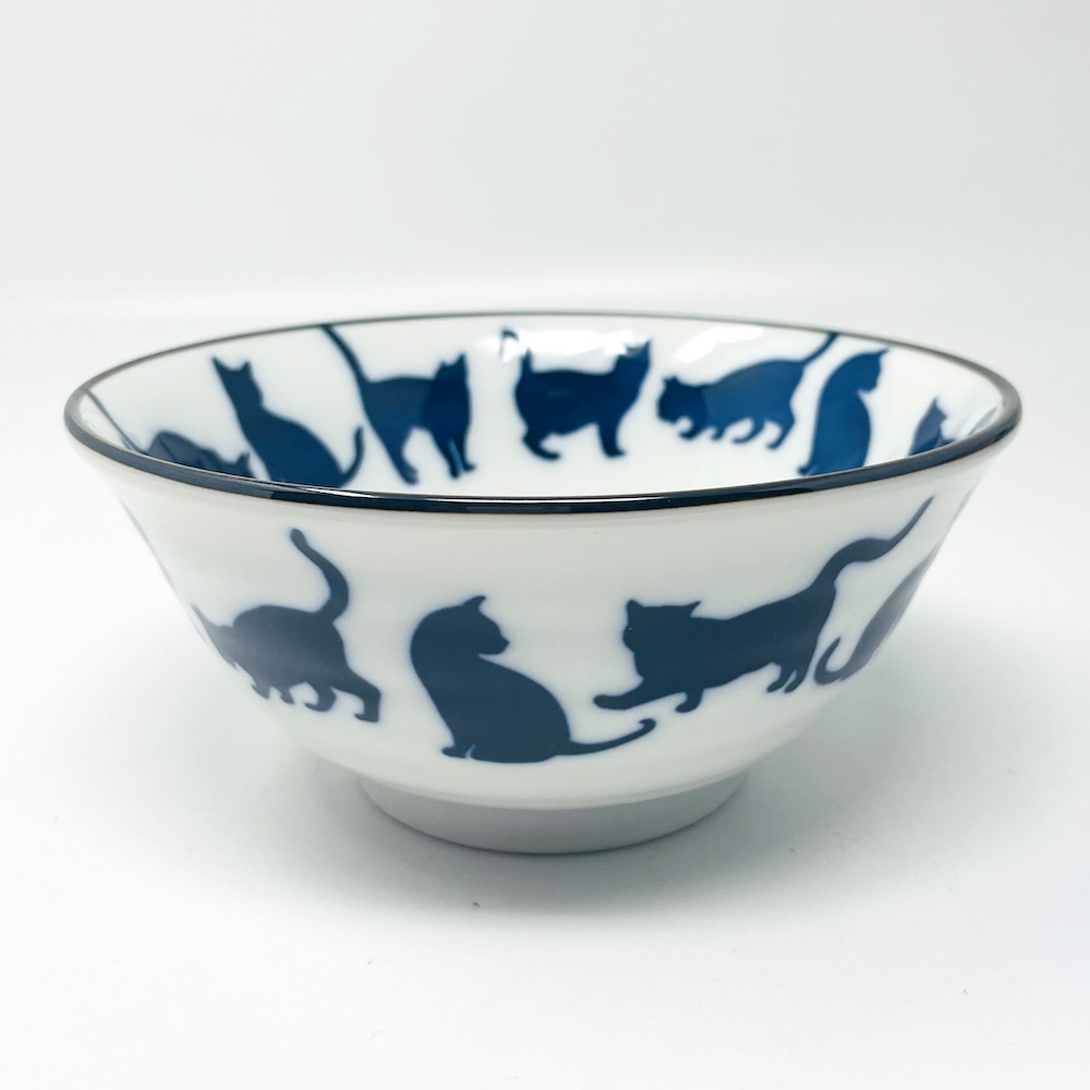 Tayo Bowl Cat Shadow (6″D)