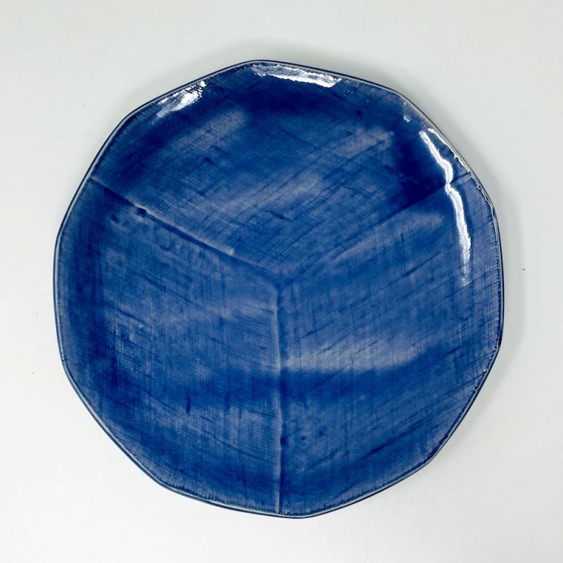 Plate Blue (7.5"D )