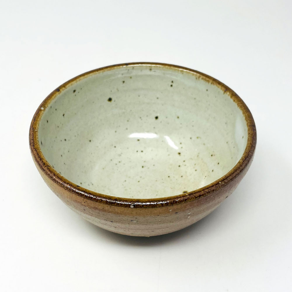 Rice Bowl White by Takuya Kawajiri (4.5″D)