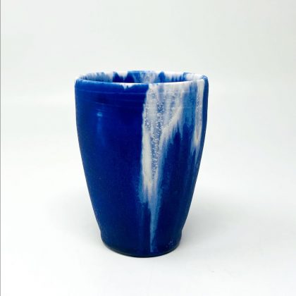 Cup Blue by Minoru Fukushima (7oz)