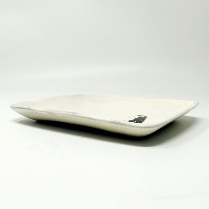 Rec.Plate Penguin (6.5"x 5.25") by Takunobu Sawada