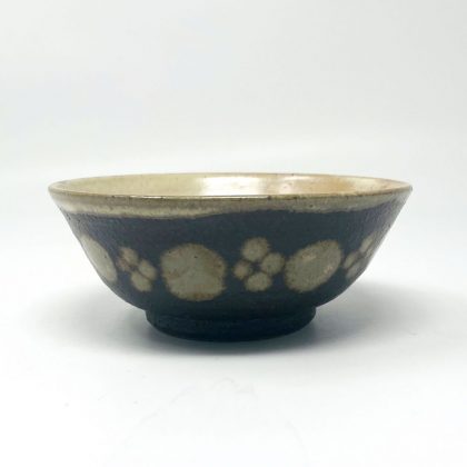 Rice Bowl Brown (4.75"D) by Momoko Tanabe