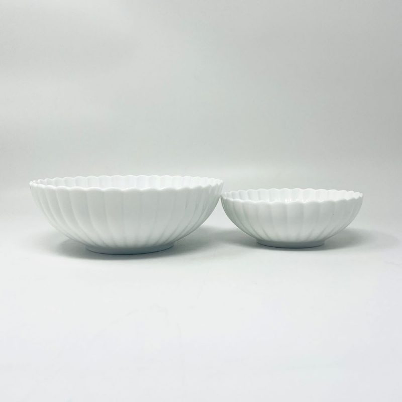 Bowl White Rinka (6.75"D)