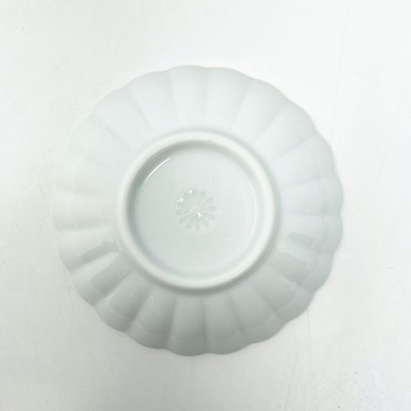 Dish White Rinka (3.75"D)