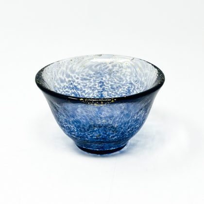 Shonai Craft Glass Sake Cup Purple
