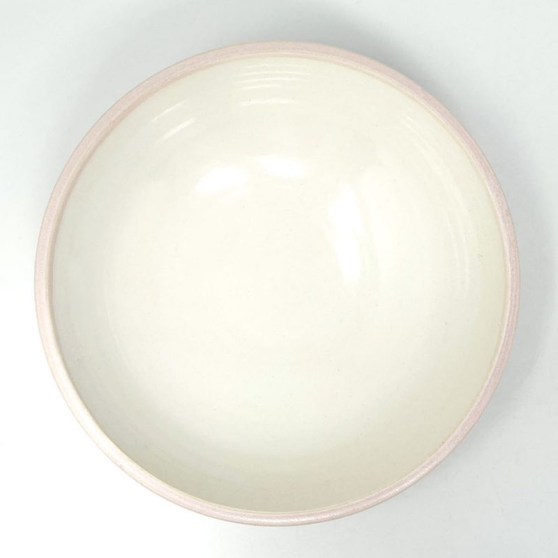 Shallow Bowl Pastel Pink (7.25"D) by Takunobu Sawada