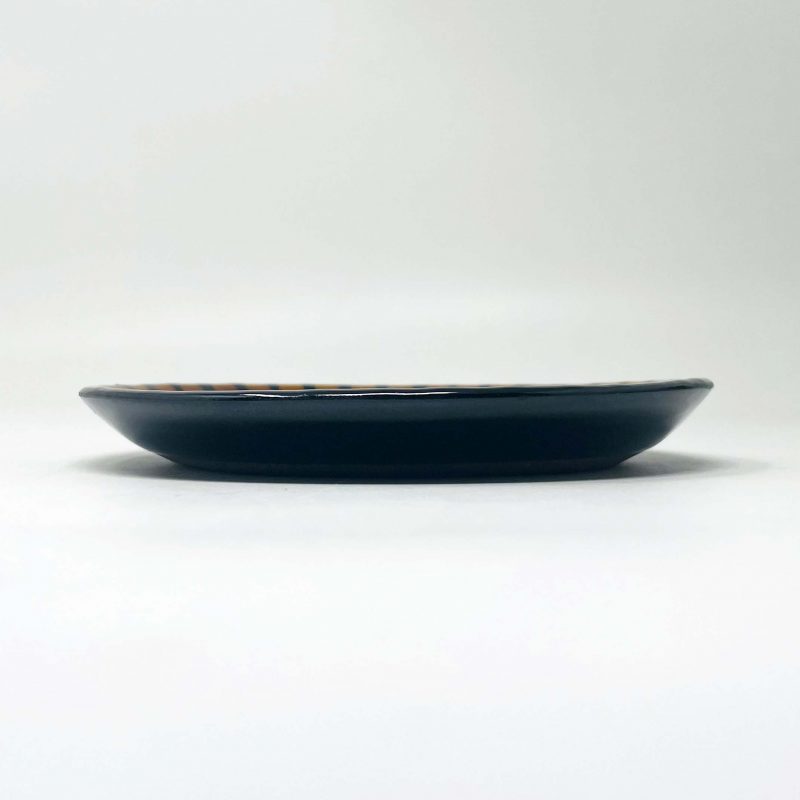 Dish/Saucer Brown (5.75"D) by Takunobu Sawada