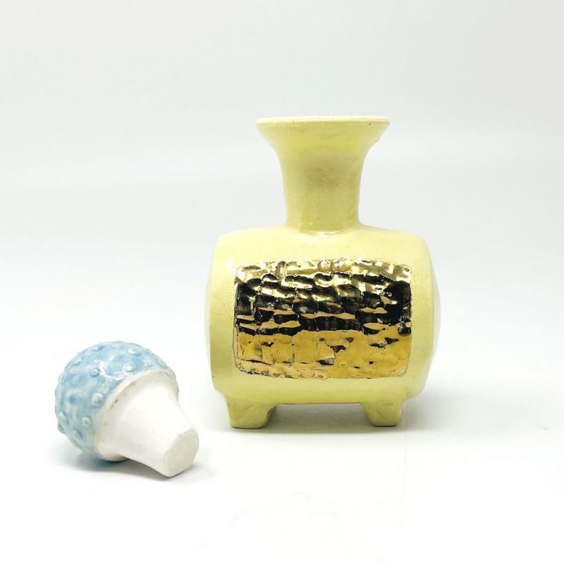 Mini Bottle by Yukiko Hagiwara (2.25"Dx3"H)