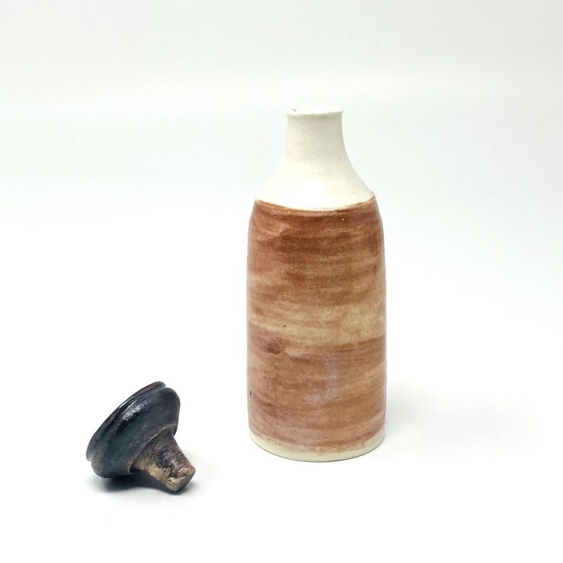 Mini Bottle by Yukiko Hagiwara (1.5"Dx3.5"H)