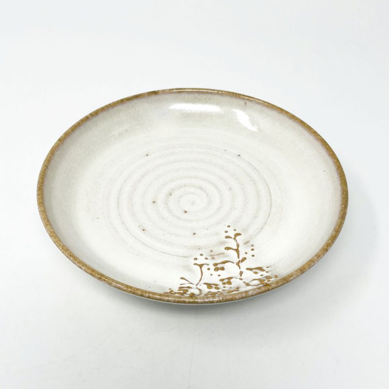 Dish Lilly of the valley (5.5"D) by Naomi Kitamura