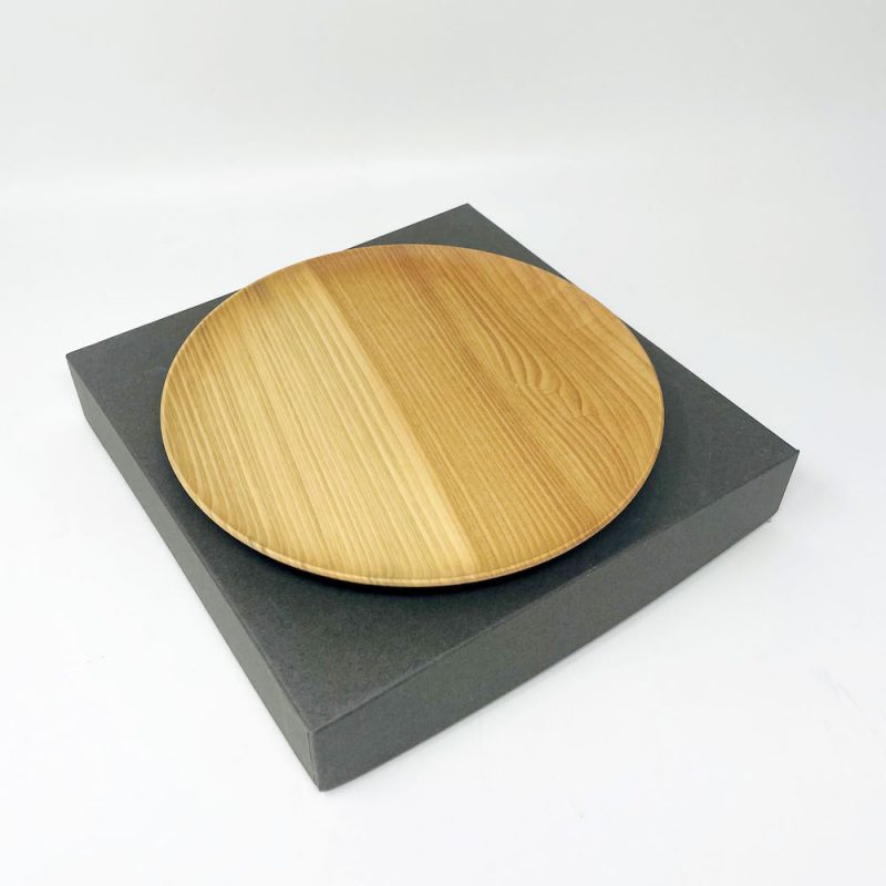 Wooden Plate Japanese Maple (8.25"D)