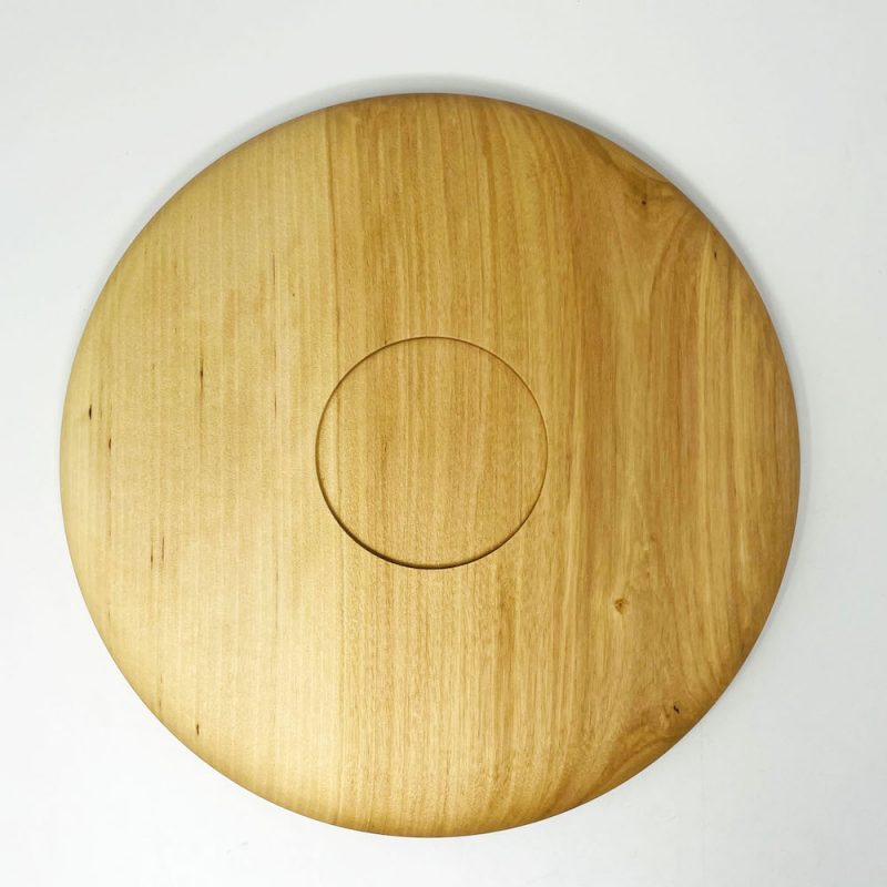 Wooden Plate Japanese Maple (9.5"D)