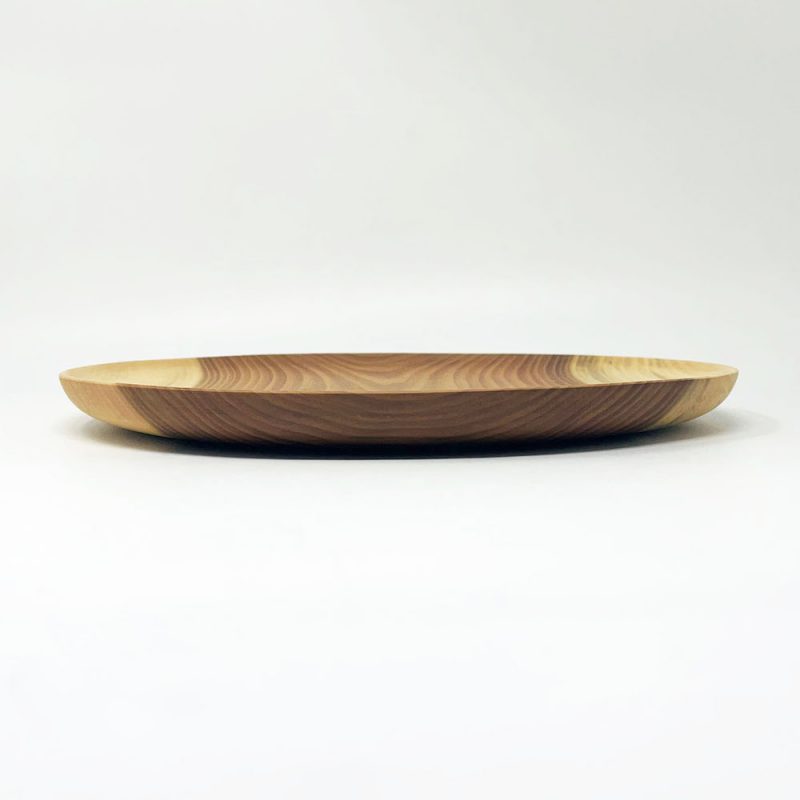 Wooden Plate Japanese Maple (10.5"D)