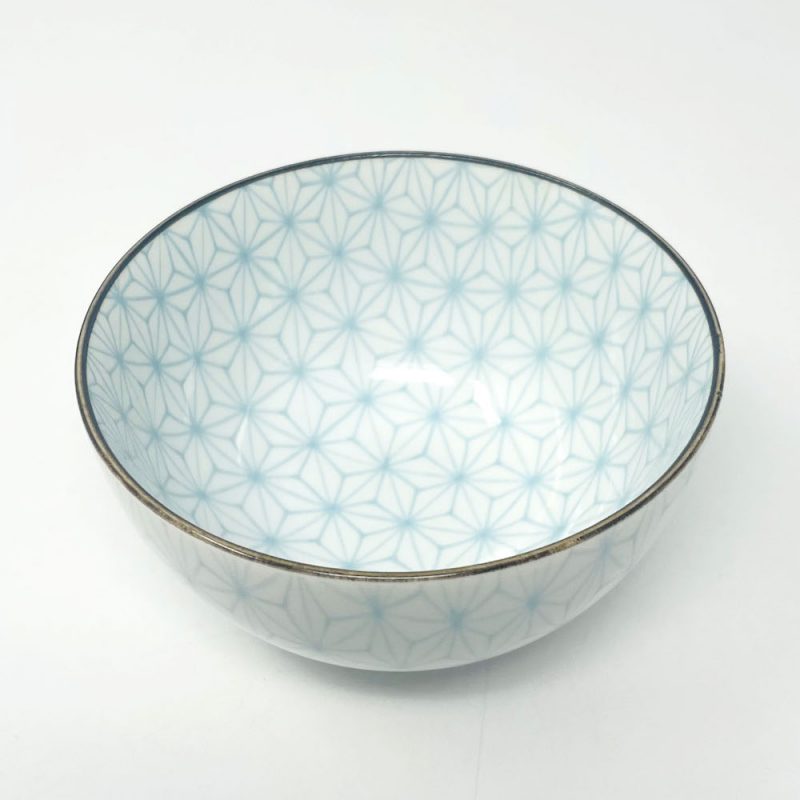 Rice Bowl Asanoha Light Blue (4.75"D)