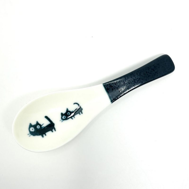 Renge Spoon Black Cat (5.5"L)