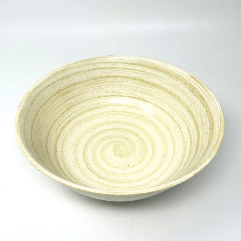 Bowl Tsumuji White (8"D)