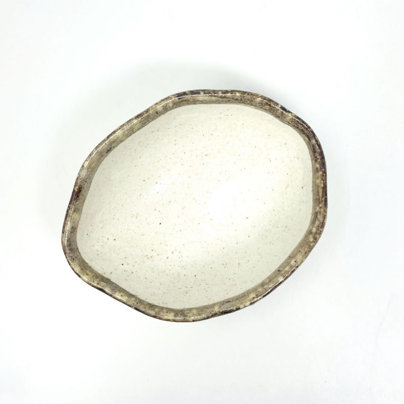 Oval Bowl Small Shirokaratsu (6"x4.5")