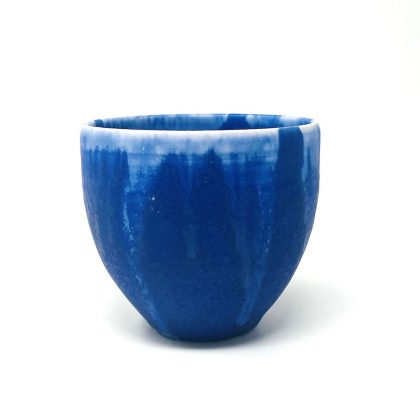 Cup Blue by Minoru Fukushima (9oz)