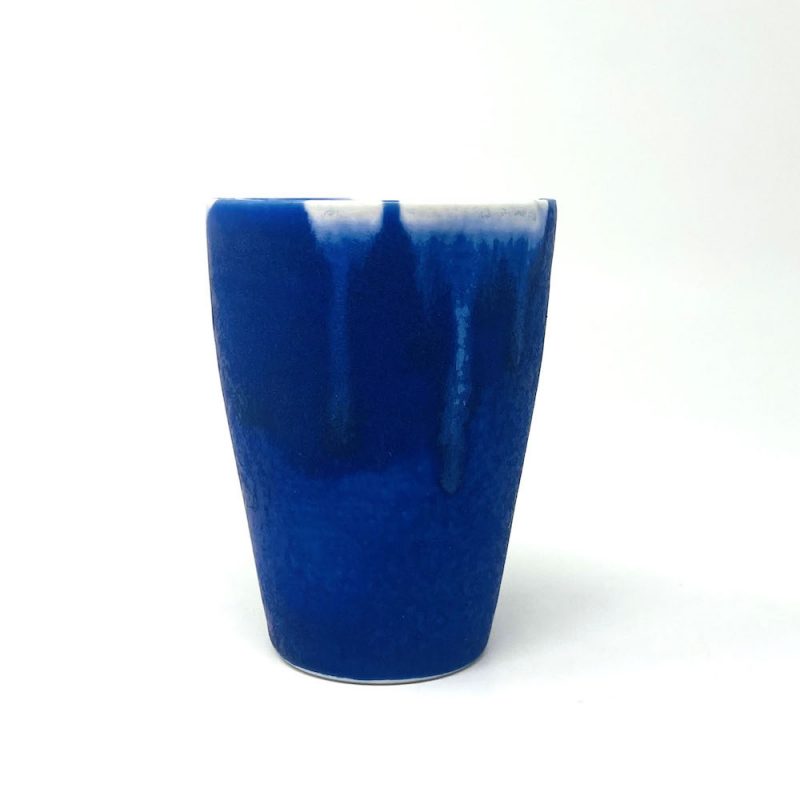 Cup Blue by Minoru Fukushima (9oz)