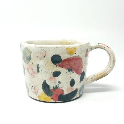Mug Panda by Asako Yamaguchi (8.5 fl.oz)