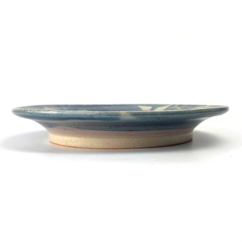 Plate Blue by Fujita (9.5"D)