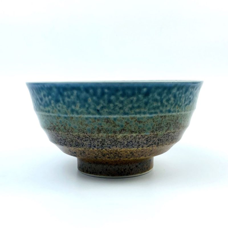 Bowl Sunaji Aonagashi (6.75"D)
