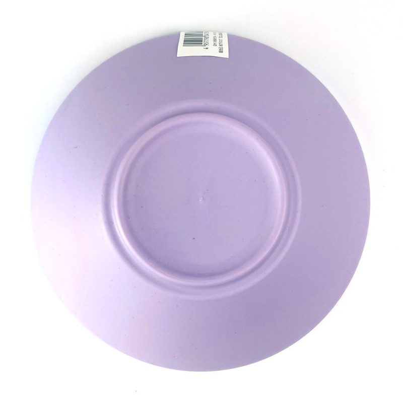 Plastic Shallow Bowl Purple (5.75"D)