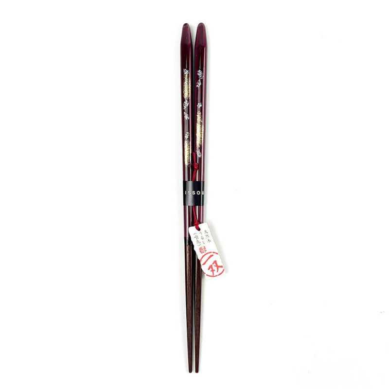 Wakasa-nuri Chopsticks Sakura Akari (8.25"L)