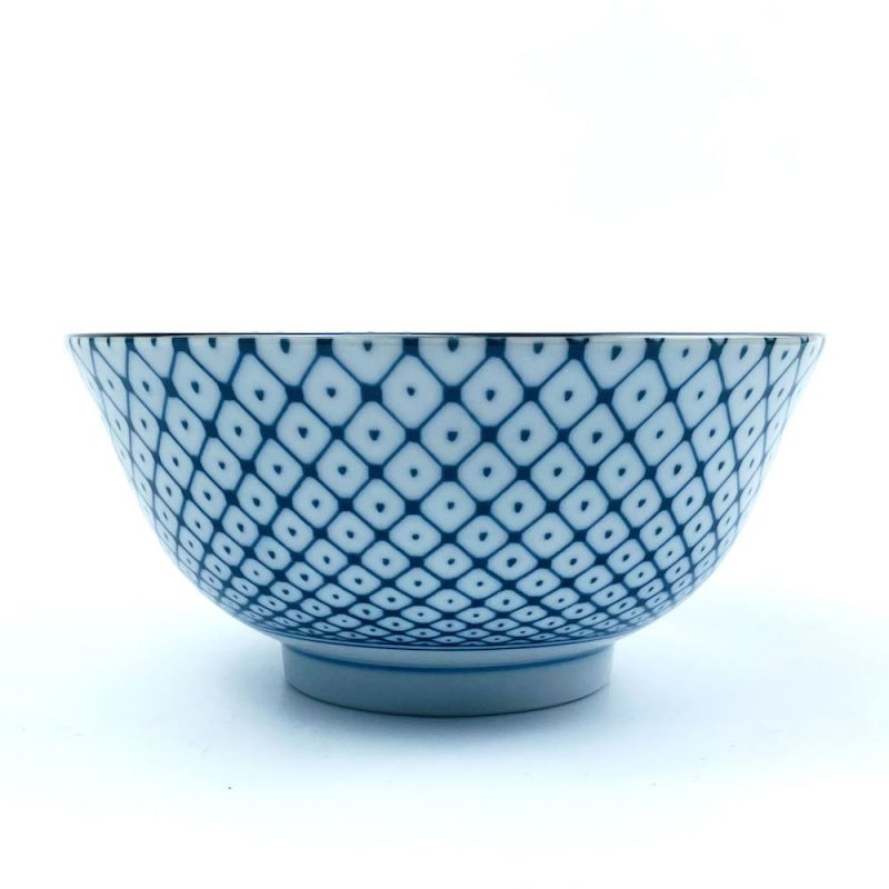 Arita-yaki Tayo Bowl Shibori/Kanoko (6"D)