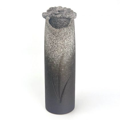 Shigaraki Youhen Vase (10.5"H)