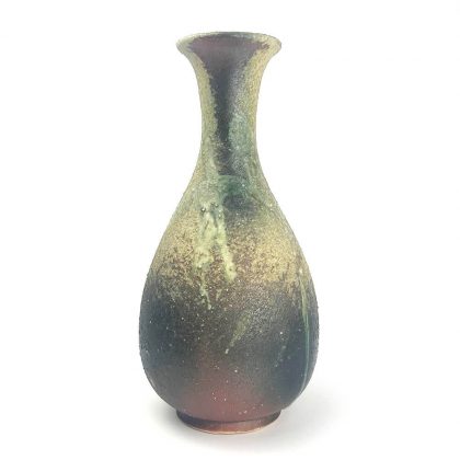 Shigaraki Bud Vase (10"H)