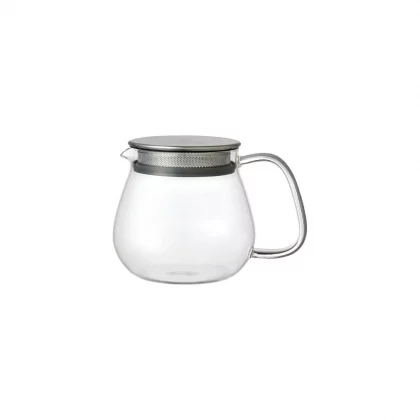 KINTO UNITEA Glass one touch teapot (14oz/460 ml)
