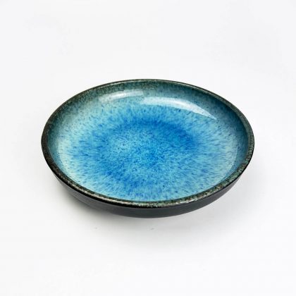 Small Pasta Plate Ariake Blue (7.25"D)