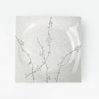 Sumie Soshun SQ. Plate Large (9"D)