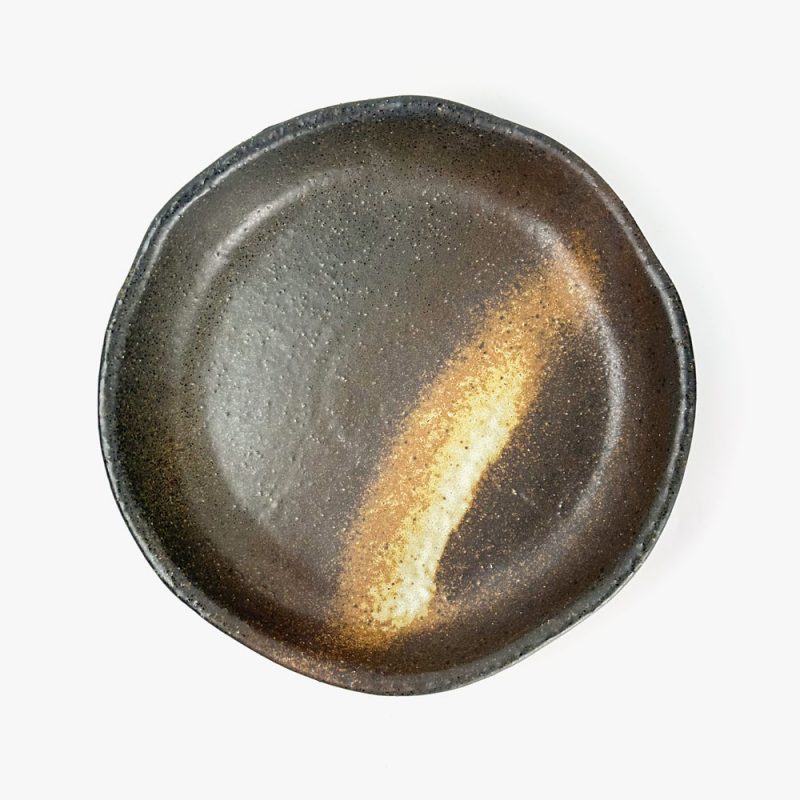 Deep Plate Black Bizen (8.5"D)