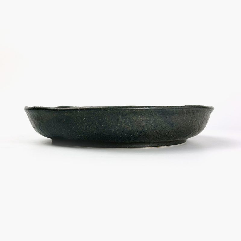 Deep Plate Black Bizen (8.5"D)