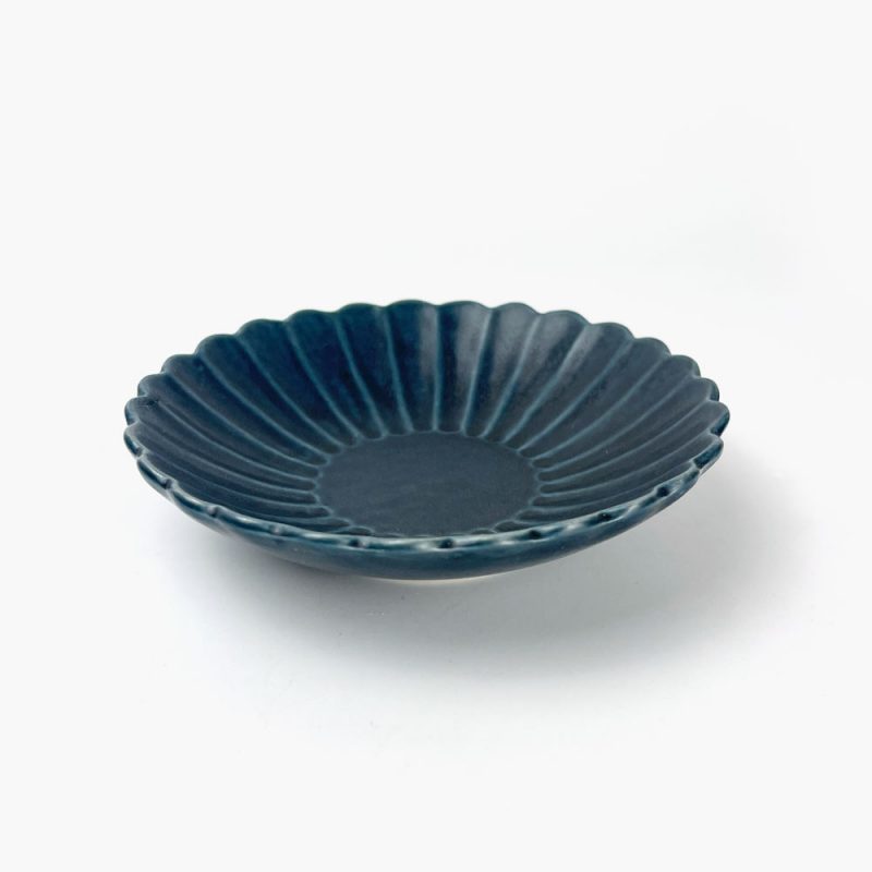 Dish Kiku Blue (5"D)