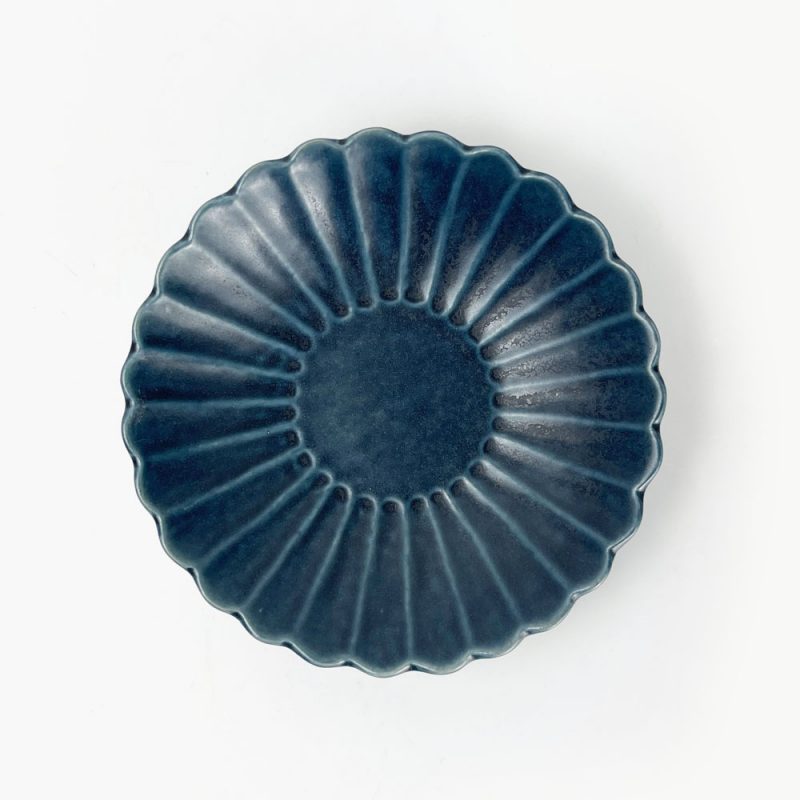 Dish Kiku Blue (5"D)