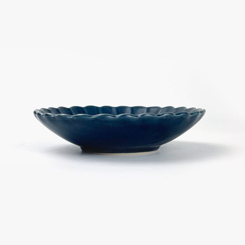 Dish Kiku Blue (5"D)