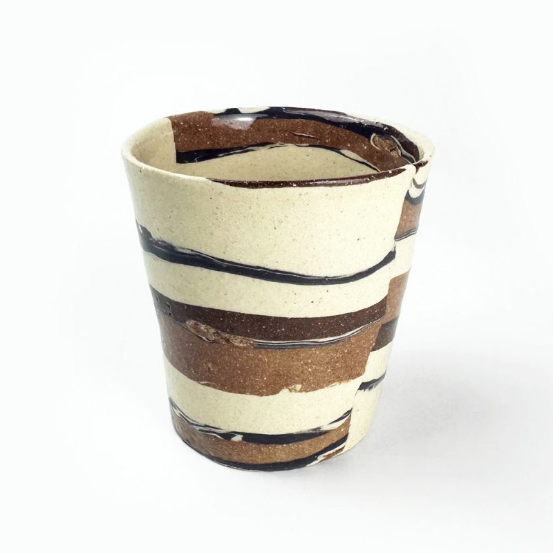Nerikomi Tall Cup by Chizuru Ono (8 fl.oz)