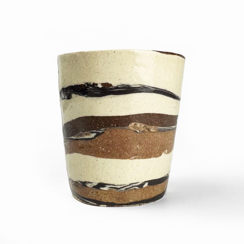 Nerikomi Tall Cup by Chizuru Ono (8 fl.oz)