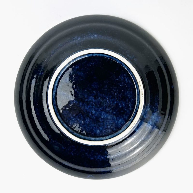 Plate Morizara Hakemaki Navy (11.25"D)