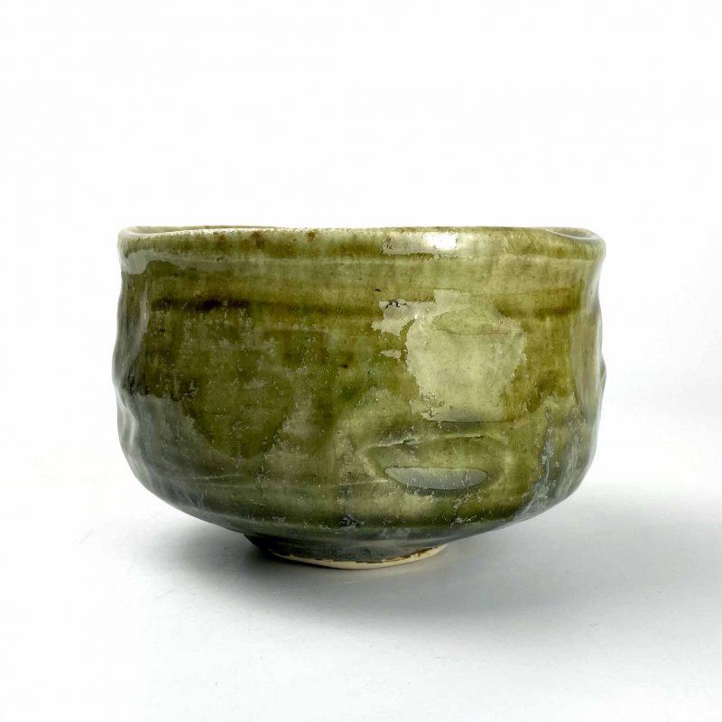 Matcha Bowl Mashiko Green (4.75"D)