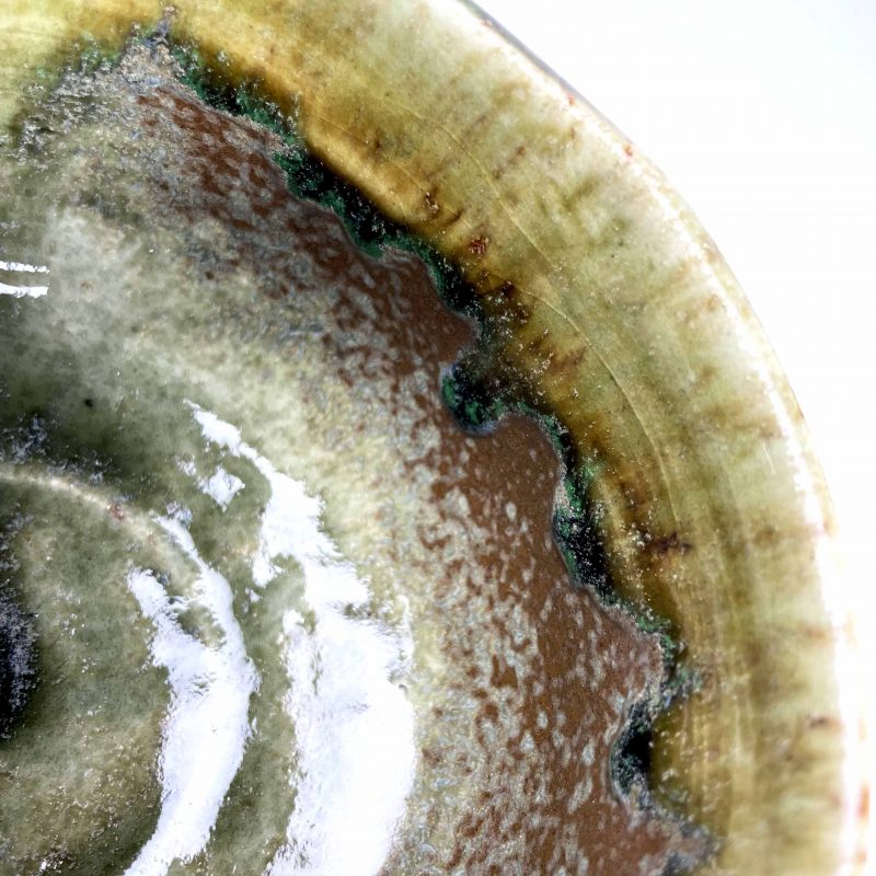 Matcha Bowl Mashiko Green (4.75"D)