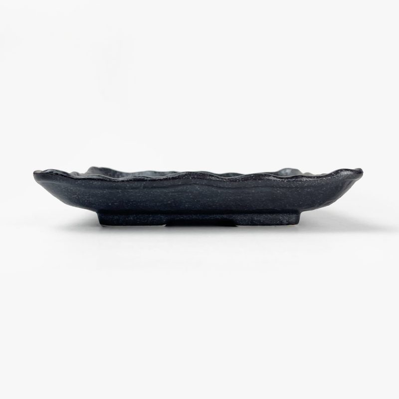 Sq. Plate Sogi Black (7"D)